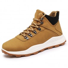 Men Lace Up Hard Wearing Non Slip Martin Casual Boots